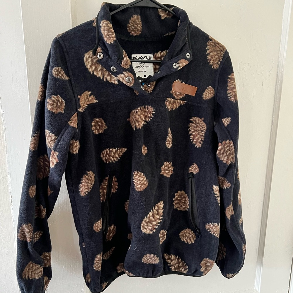 KAVU pinecone fleece